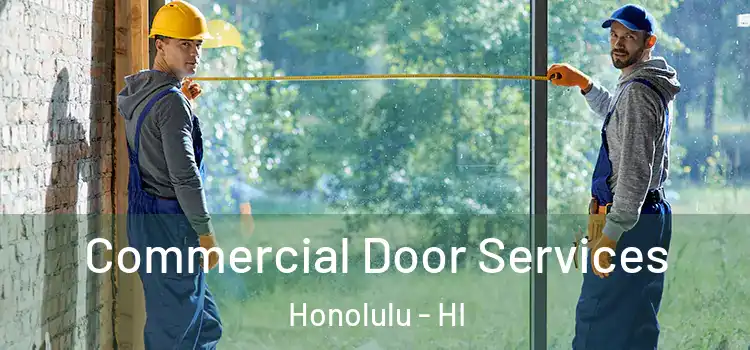  Commercial Door Services Honolulu - HI