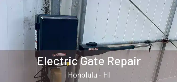 Electric Gate Repair Honolulu - HI