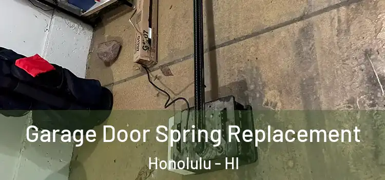  Garage Door Spring Replacement Honolulu - HI