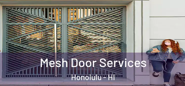 Mesh Door Services Honolulu - HI