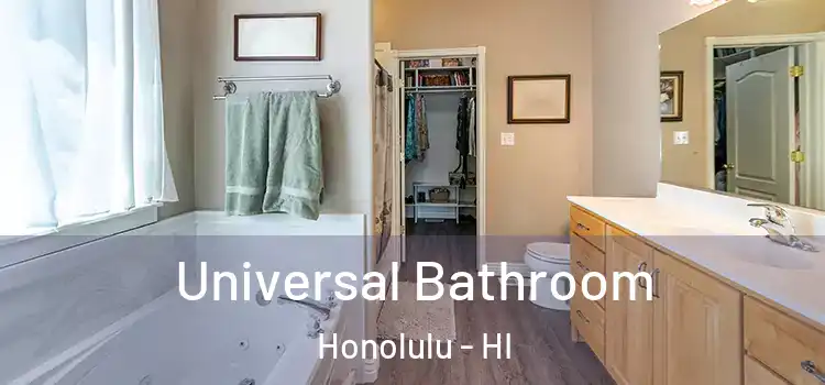 Universal Bathroom Honolulu - HI